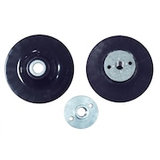 Superior Pads And Abrasives 4.5 Inch Angle Grinder Backing Pad for Resin Fiber Disc with 5/8 Inch-11 Locking Nut BP45